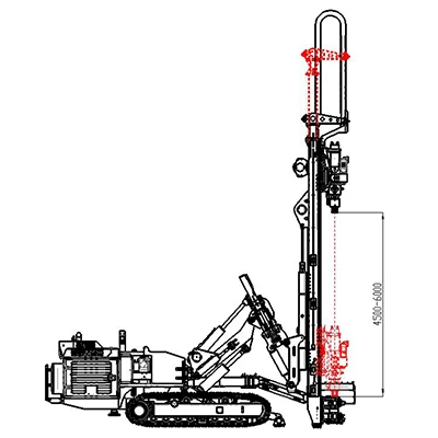 BHD-260 drill rig 13 BHD-260 drill rig 13